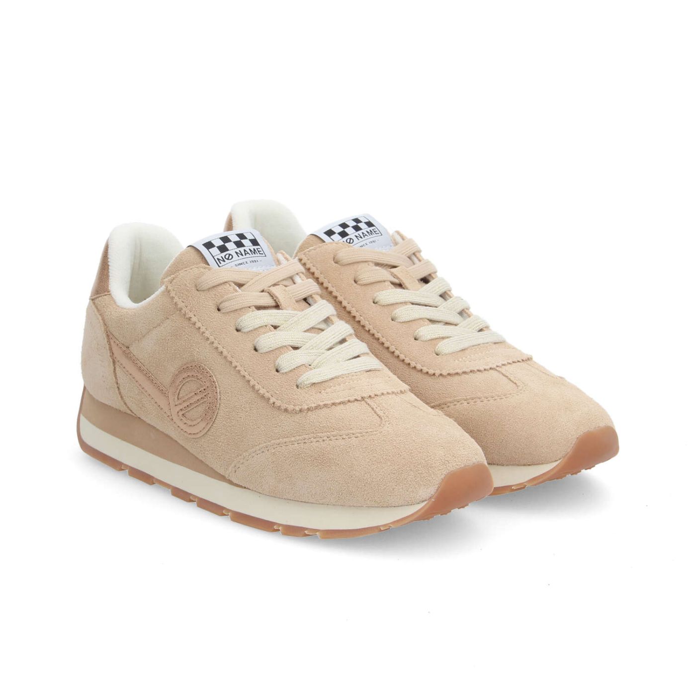 CITY RUN JOGGER W - SUEDE - BEIGE